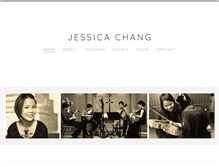 Tablet Screenshot of jessicatchang.com